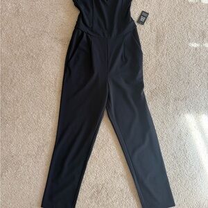 Express Strapless Black Size 2  Jumpsuit